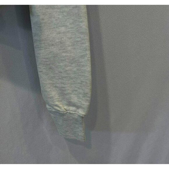 Karen Stewart By AMS Cropped Hooded Sweatshirt Long Sleeve Women's Size Large - Picture 5 of 9